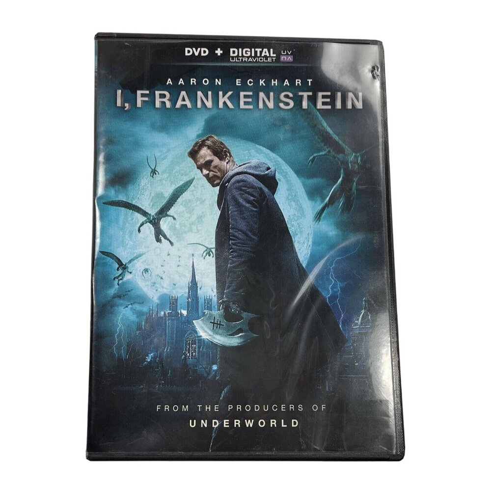 I Frankenstein Sci Fi Action DVD 2014 PG13 Aaron Eckart Bill Nighy u